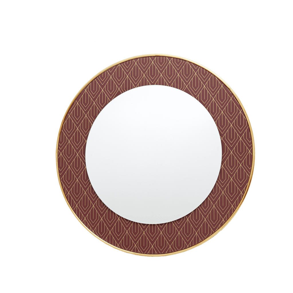 Mindy Brownes Interiors-Radha Round Mirror - HUA102