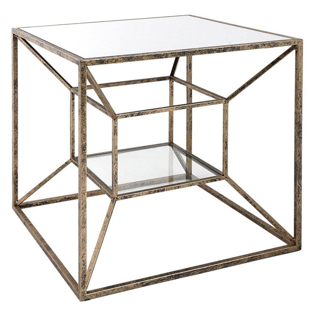 Solomon Lamp Table (TF049) - Mindy Brownes Interiors - Genesis Fine Arts 